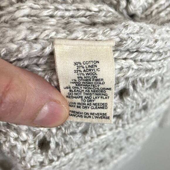 Anthropologie Sleeping On Snow Women's Small Eldora Wool Blend Knit Sweater - Picture 9 of 10